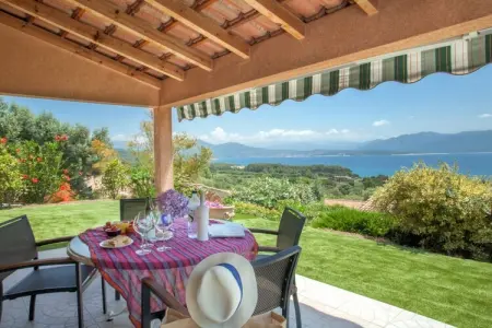 Villa avec vue mer à Olmeto Plage, 2 chambres : photo 3