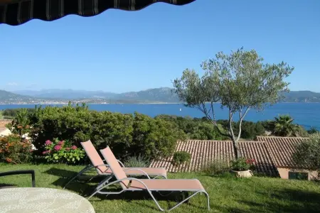 Villa avec vue mer à Olmeto Plage, 2 chambres : photo 4