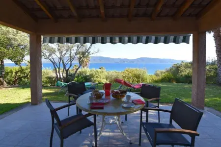 Villa avec vue mer à Olmeto Plage, 2 chambres : photo 5