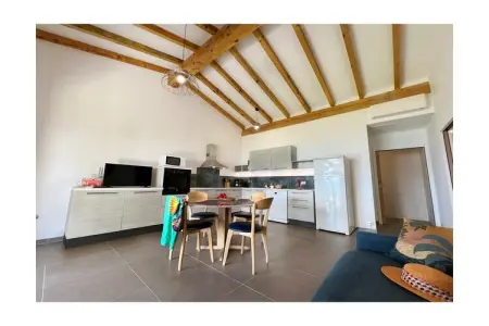 Villa avec vue mer à Olmeto Plage, 2 chambres : photo 10