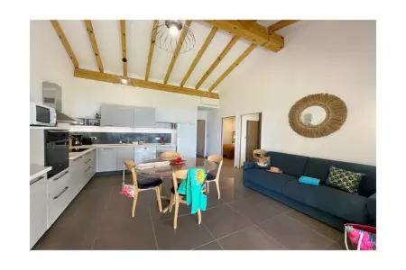 Villa avec vue mer à Olmeto Plage, 2 chambres : photo 11