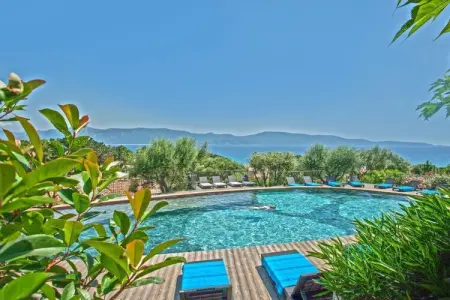 Villa avec vue mer à Olmeto Plage, 2 chambres : photo 21