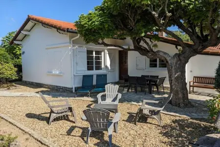 Maison plain-pied Capbreton, terrasse et jardin clos : photo 1