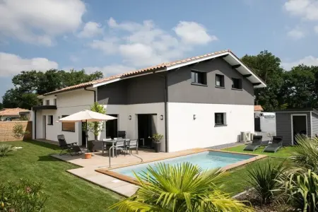 Maison 6 pers. avec piscine à Capbreton : photo 1