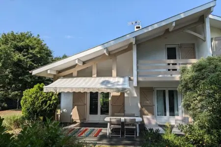 Maison 6 personnes à Seignosse, cheminée et terrasse : photo 1