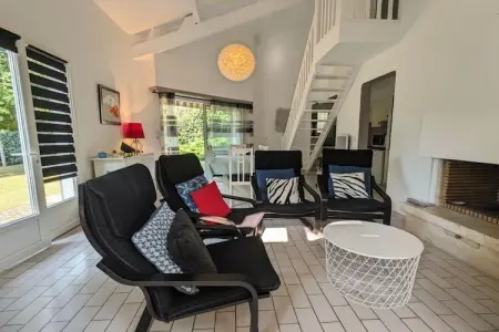 Maison 6 personnes à Seignosse, cheminée et terrasse : photo 7