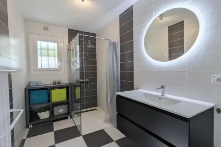 Maison 6 personnes à Seignosse, cheminée et terrasse : photo 10