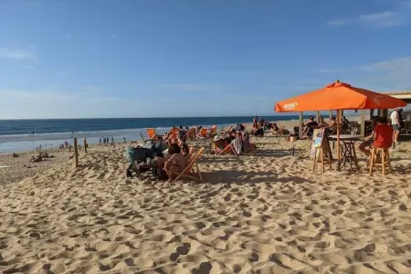 Maison 6 personnes à Seignosse, cheminée et terrasse : photo 15