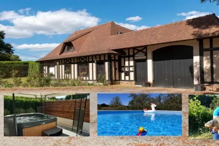 Maison 6 pers. avec piscine et spa à Livre-la-Touche : photo 1