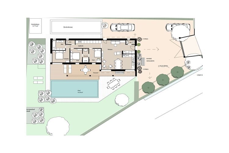Maison 6 pers. avec piscine chauffée à Plan de la Tour - Photo 77
