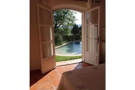 Villa 6 pers. Grimaud, piscine et vue sur le château : photo 25