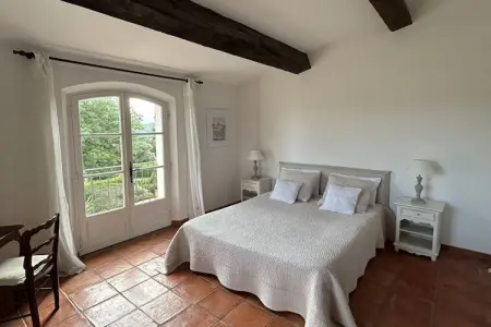 Villa 6 pers. Grimaud, piscine et vue sur le château : photo 34