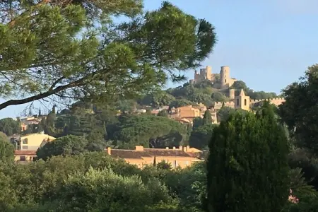Villa 6 pers. Grimaud, piscine et vue sur le château : photo 35