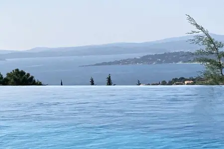 Villa Nadine aux Issambres : piscine vue mer : photo 1