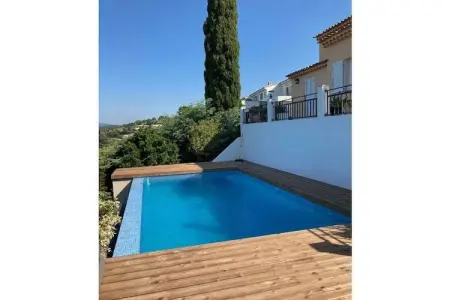 Villa Nadine aux Issambres : piscine vue mer : photo 22