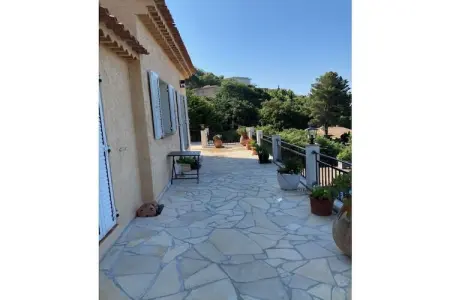Villa Nadine aux Issambres : piscine vue mer : photo 28