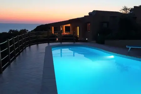 Villetta Azzurra, maison 5 pers. avec piscine et vue mer : photo 4