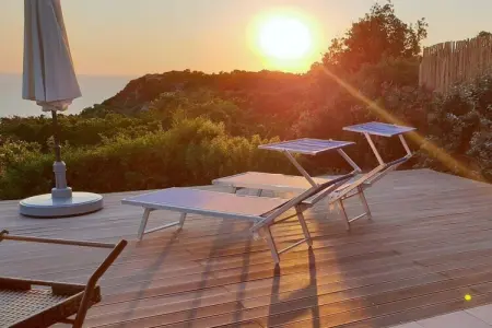 Villetta Azzurra, maison 5 pers. avec piscine et vue mer : photo 7