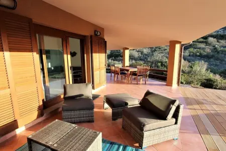 Villetta Azzurra, maison 5 pers. avec piscine et vue mer : photo 9