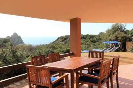 Villetta Azzurra, maison 5 pers. avec piscine et vue mer : photo 10