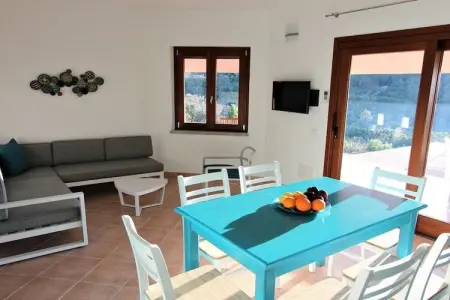 Villetta Azzurra, maison 5 pers. avec piscine et vue mer : photo 17