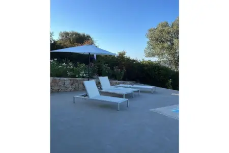 Villa moderne Budoni, piscine débordement et vue mer : photo 13