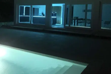 Villa moderne Budoni, piscine débordement et vue mer : photo 16