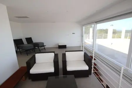 Villa moderne Budoni, piscine débordement et vue mer : photo 35