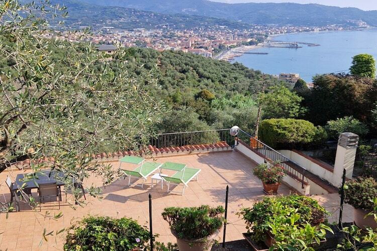Maison 4 pers. à Diano Marina, terrasse vue baie - Photo 13