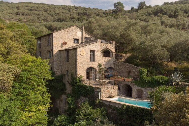 Ancien moulin à huile restauré avec piscine à Caravonica - Photo 3