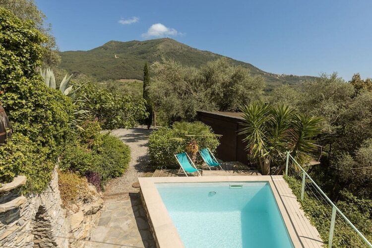 Ancien moulin à huile restauré avec piscine à Caravonica - Photo 4