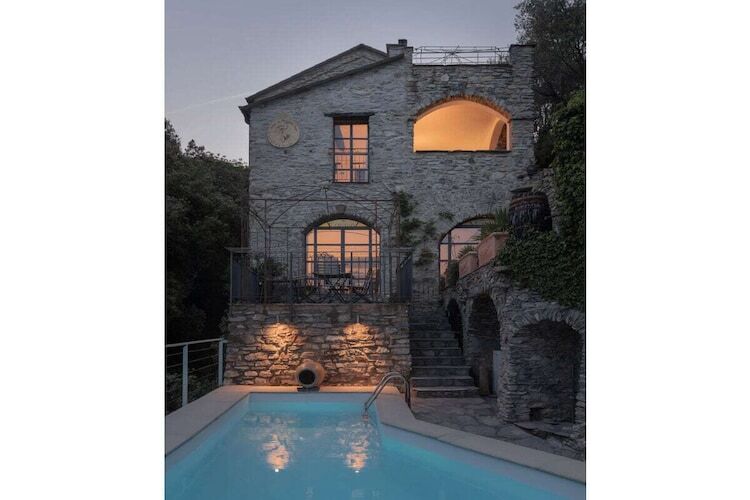Ancien moulin à huile restauré avec piscine à Caravonica - Photo 15