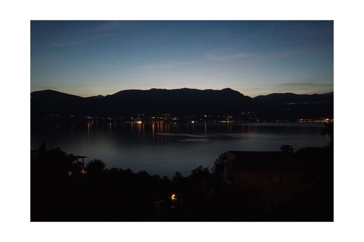 Maison vue lac Porto Valtravaglia, terrasse 28 m² - Photo 12