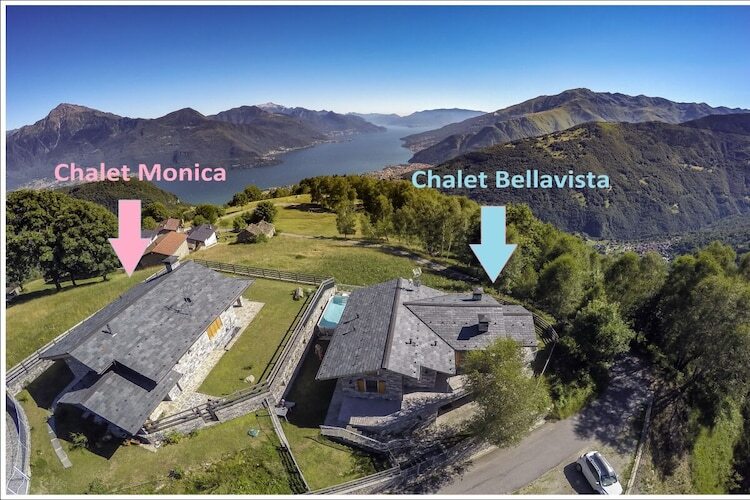Maison lac de Côme, terrasse vue imprenable à Peglio - Photo 13