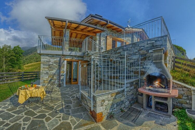 Maison 6 pers. avec piscine lac de Côme à Peglio - Photo 5