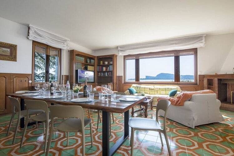 Villa 10 personnes avec vue lac de Garde à San Felice - Photo 11