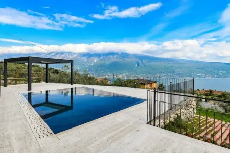 Appartement Riel 4 à Tignale, vue lac de Garde