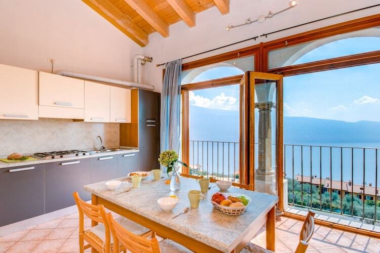 Maison Riel 1 à Tignale : vue lac de Garde - Photo 16