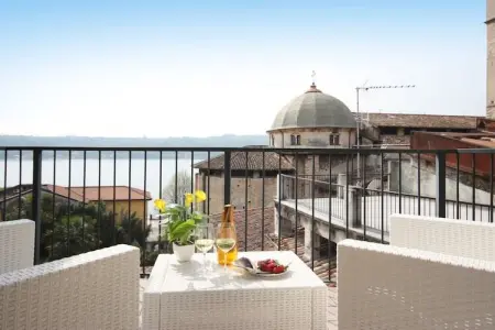 Maison Salò, 2 chambres avec vue lac et terrasse