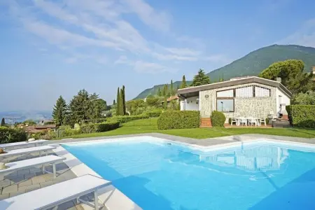 Villa 8 pers., piscine et vue lac, Toscolano Maderno