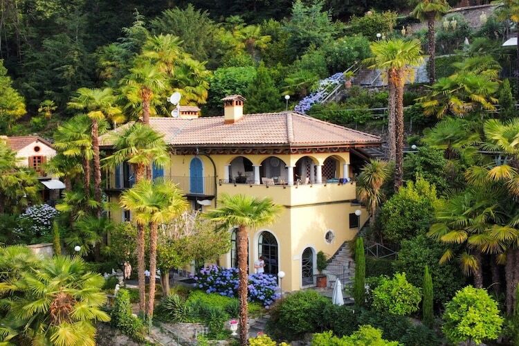 Villa avec piscine et jardin méditerranéen à Cannero Riviera - Photo 3