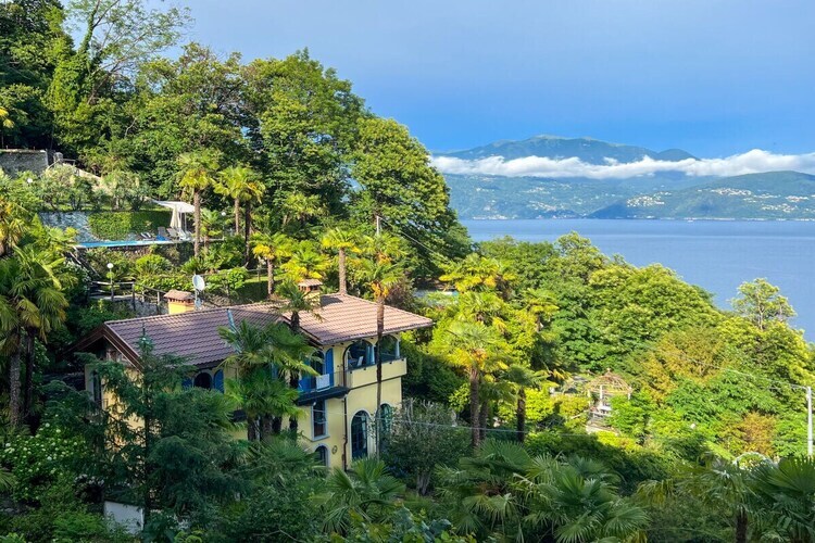 Villa avec piscine et jardin méditerranéen à Cannero Riviera - Photo 4