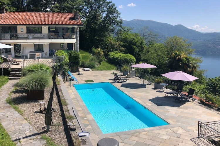 Maison 6 pers. avec piscine et vue lac à Trarego Viggiona - Photo 7