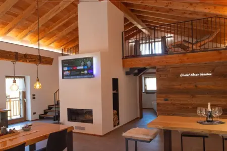 Chalet Grifone à Castello Tesino, 90 m² avec cheminée : photo 5