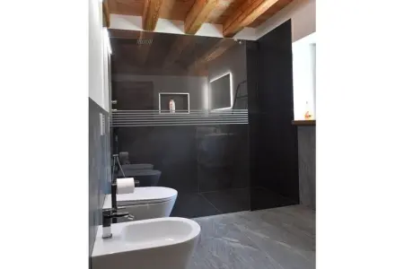 Chalet Grifone à Castello Tesino, 90 m² avec cheminée : photo 9