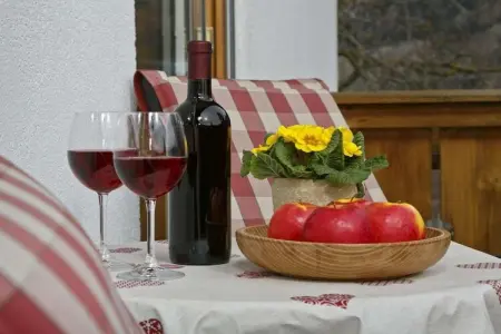 Maison à la ferme Langeshof à Kuens, entre vergers et vignes : photo 9