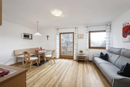 Appartement Löwenzahn à Kuens, balcon sud avec vue Merano : photo 18