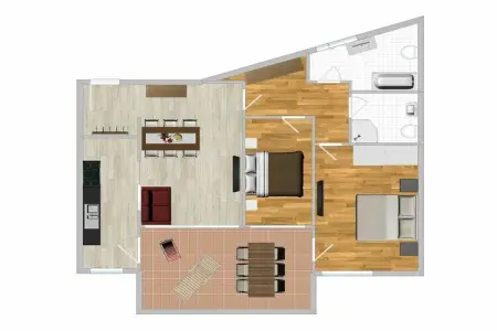 Maison indépendante à Meran, 2 chambres, 6 personnes : photo 4