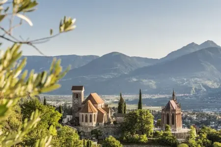 Suite de luxe avec balcon panoramique à Schenna : photo 19