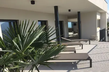 Penthouse Skygarden à Schenna, balcon panoramique 100 m² : photo 3
